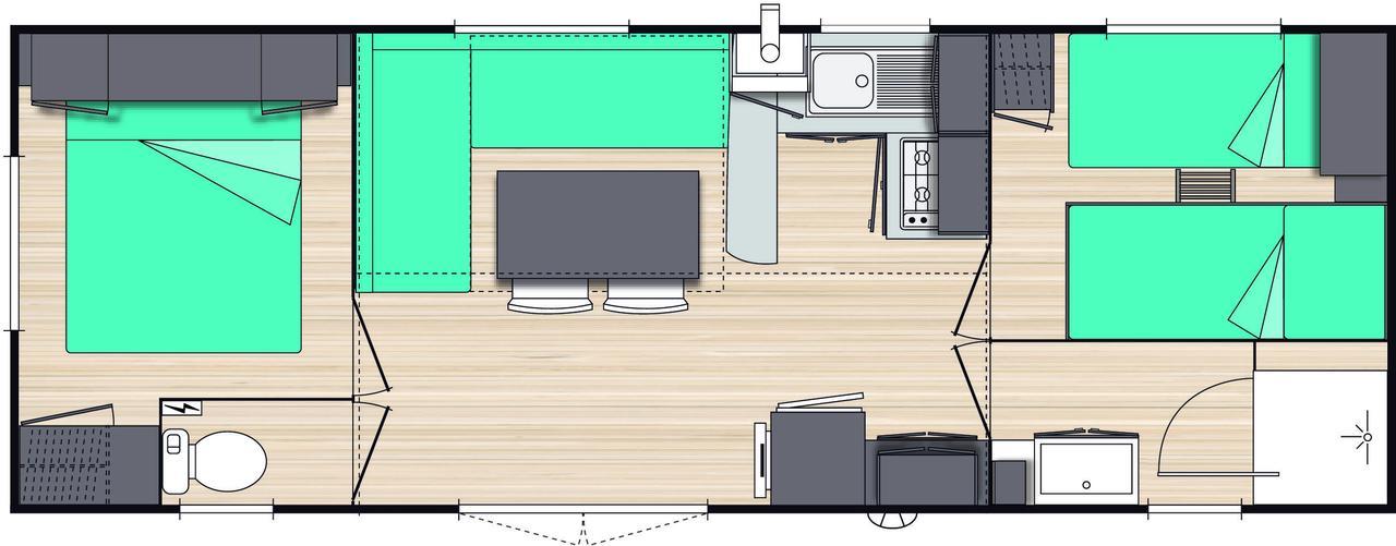 Mobil Home, Les Prairies De La Camping Grimaud
